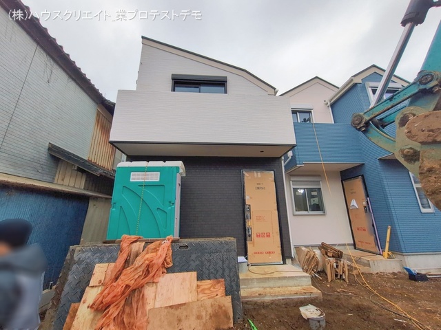 千葉県市川市柏井町１丁目の新築戸建て外構写真 2026年1月6日撮影