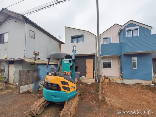 千葉県市川市柏井町１丁目の新築戸建て外構写真 2026年1月6日撮影