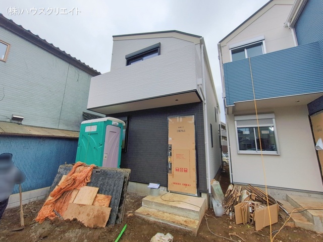 千葉県市川市柏井町１丁目の新築戸建て外構写真 2026年1月6日撮影