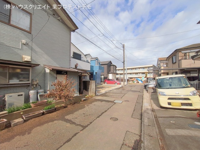 千葉県市川市柏井町１丁目の新築戸建て外構写真 2026年2月9日撮影