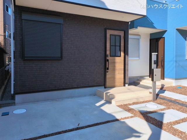 千葉県市川市柏井町１丁目の新築戸建て完成写真 2026年3月4日撮影