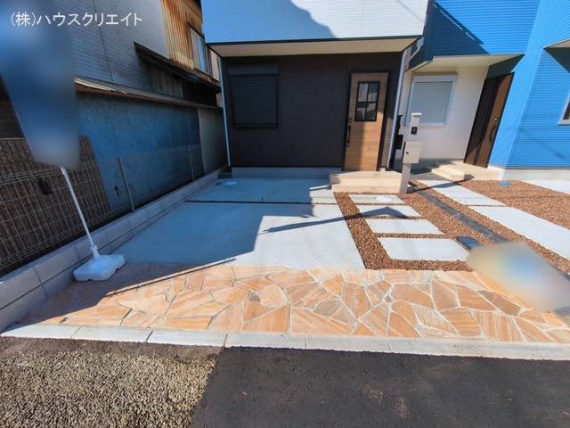 千葉県市川市柏井町１丁目の新築戸建て完成写真 2026年3月4日撮影