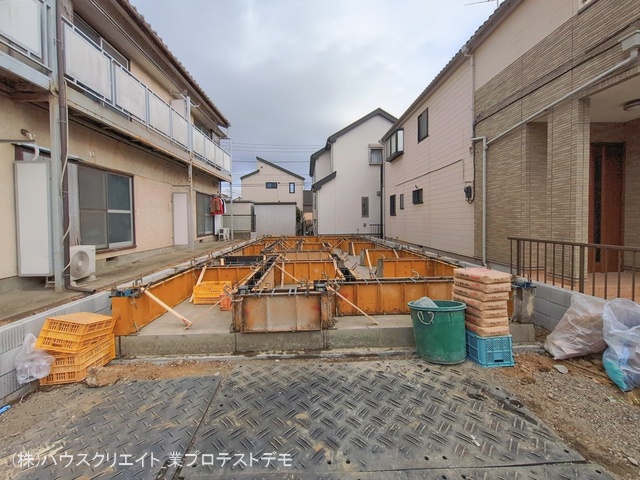 千葉県市川市稲荷木３丁目の新築戸建て基礎写真 2026年1月18日撮影