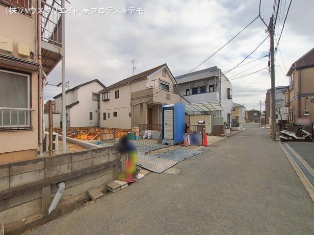 千葉県市川市稲荷木３丁目の新築戸建て基礎写真 2026年1月18日撮影