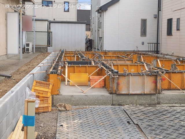 千葉県市川市稲荷木３丁目の新築戸建て基礎写真 2026年1月18日撮影