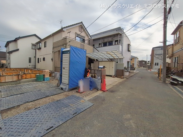 千葉県市川市稲荷木３丁目の新築戸建て基礎写真 2026年1月18日撮影