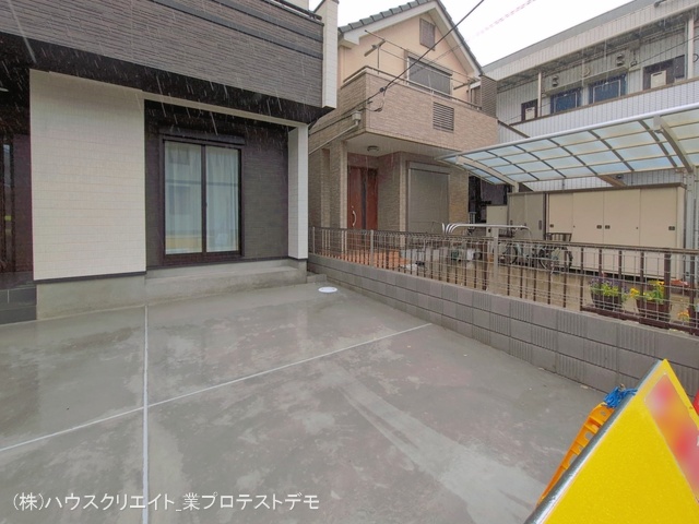 千葉県市川市稲荷木３丁目の新築戸建て完成写真 2026年4月26日撮影