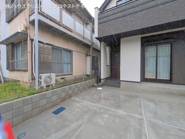 千葉県市川市稲荷木３丁目の新築戸建て完成写真 2026年4月26日撮影
