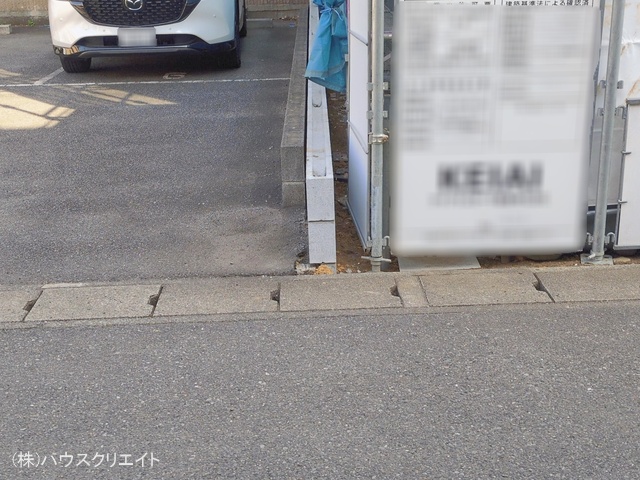 千葉県松戸市胡録台の新築戸建てシート写真 2026年1月14日撮影