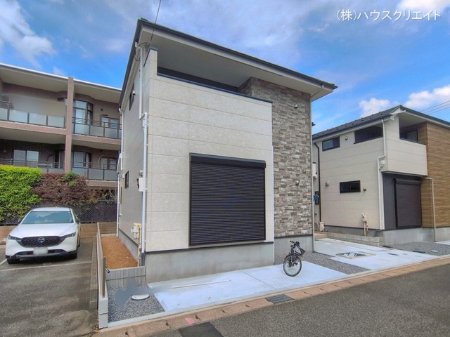 千葉県松戸市胡録台の新築戸建て完成写真 2026年4月13日撮影