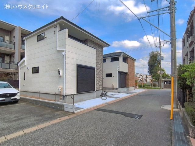 千葉県松戸市胡録台の新築戸建て完成写真 2026年4月13日撮影