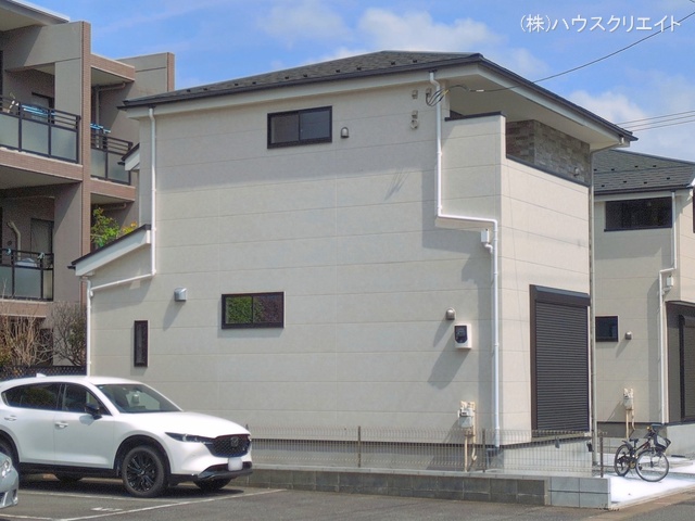 千葉県松戸市胡録台の新築戸建て完成写真 2026年4月13日撮影