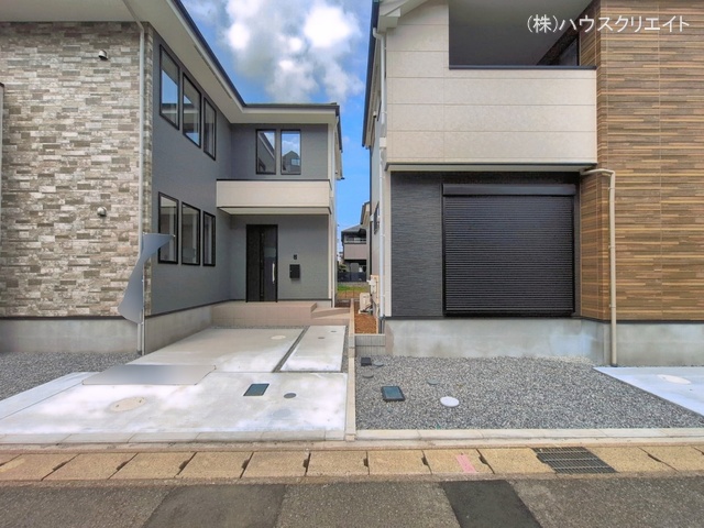 千葉県松戸市胡録台の新築戸建て完成写真 2026年4月13日撮影