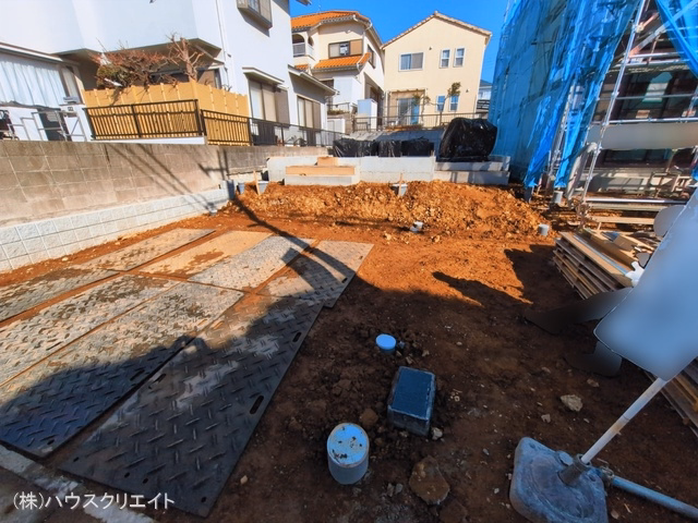 千葉県松戸市秋山の新築戸建て基礎写真 2026年3月10日撮影