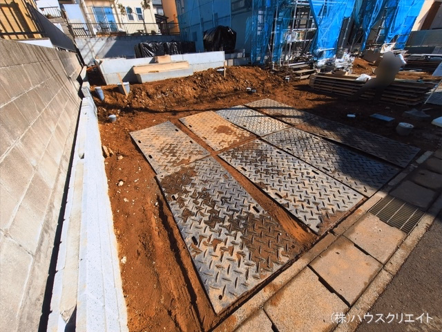 千葉県松戸市秋山の新築戸建て基礎写真 2026年3月10日撮影
