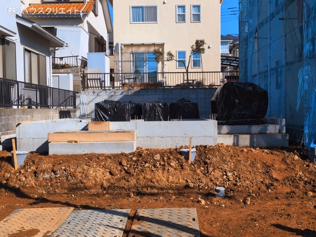 千葉県松戸市秋山の新築戸建て基礎写真 2026年3月10日撮影