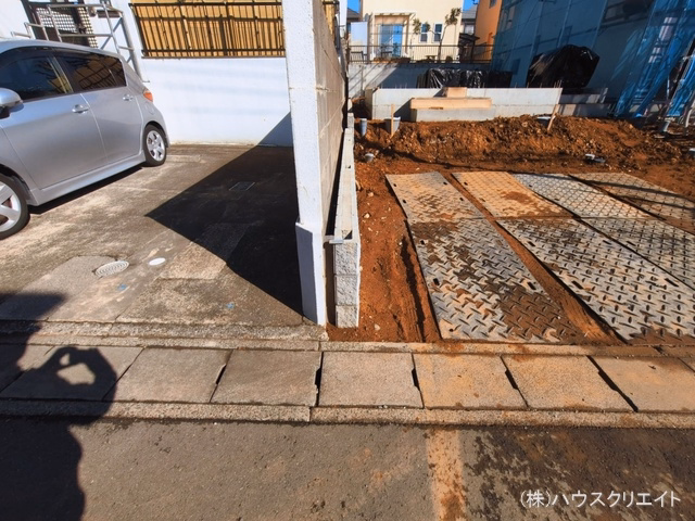 千葉県松戸市秋山の新築戸建て基礎写真 2026年3月10日撮影