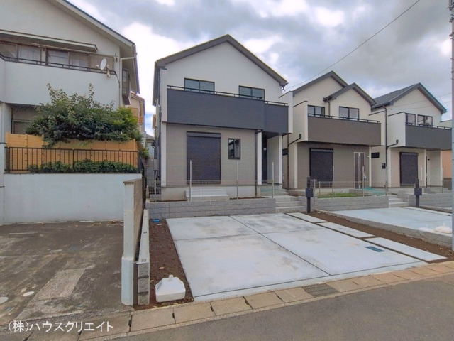 千葉県松戸市秋山の新築戸建て完成写真 2026年6月3日撮影