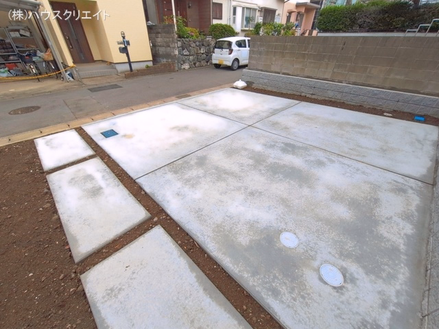 千葉県松戸市秋山の新築戸建て完成写真 2026年6月3日撮影