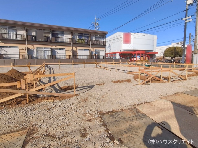 千葉県松戸市常盤平5丁目の新築戸建て基礎写真 2026年1月25日撮影