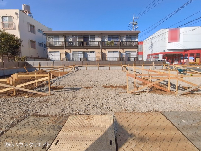 千葉県松戸市常盤平5丁目の新築戸建て基礎写真 2026年1月25日撮影