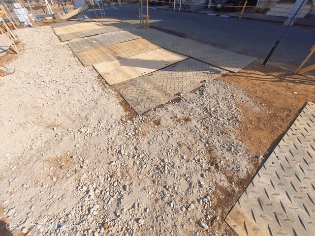 千葉県松戸市常盤平5丁目の新築戸建て基礎写真 2026年1月25日撮影