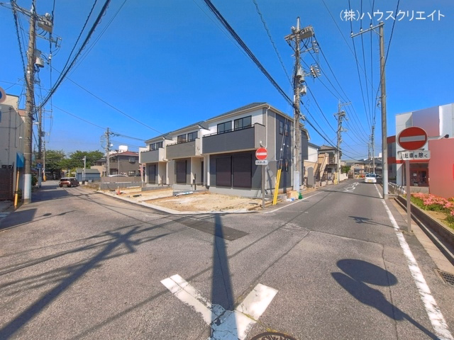 千葉県松戸市常盤平5丁目の新築戸建て外構写真 2026年5月17日撮影