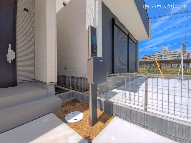 千葉県松戸市常盤平5丁目の新築戸建て完成写真 2026年6月15日撮影