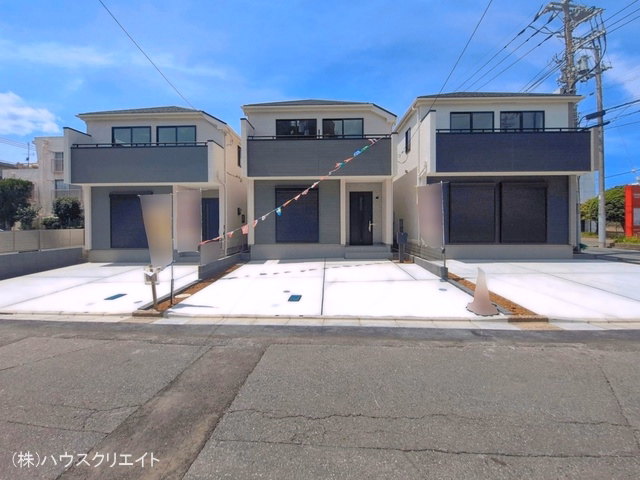 千葉県松戸市常盤平5丁目の新築戸建て完成写真 2026年6月15日撮影