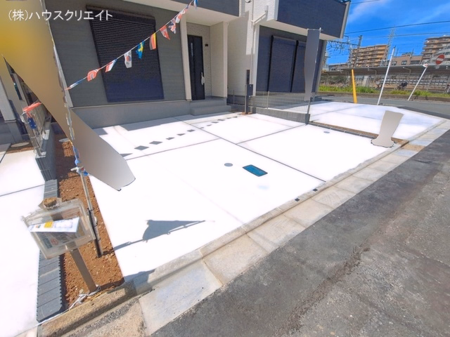 千葉県松戸市常盤平5丁目の新築戸建て完成写真 2026年6月15日撮影