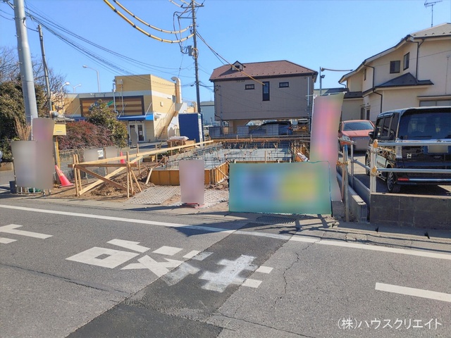 千葉県松戸市松戸新田の新築戸建て基礎写真 2026年2月3日撮影