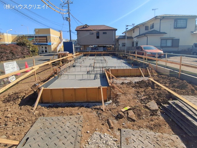 千葉県松戸市松戸新田の新築戸建て基礎写真 2026年2月3日撮影
