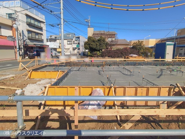 千葉県松戸市松戸新田の新築戸建て基礎写真 2026年2月3日撮影