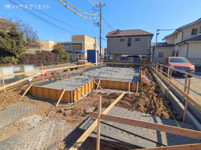 千葉県松戸市松戸新田の新築戸建て基礎写真 2026年2月3日撮影