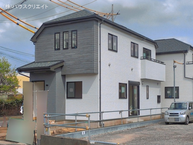 千葉県松戸市松戸新田の新築戸建て外構写真 2026年4月13日撮影