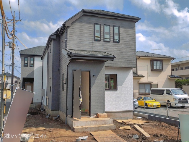 千葉県松戸市松戸新田の新築戸建て外構写真 2026年4月13日撮影