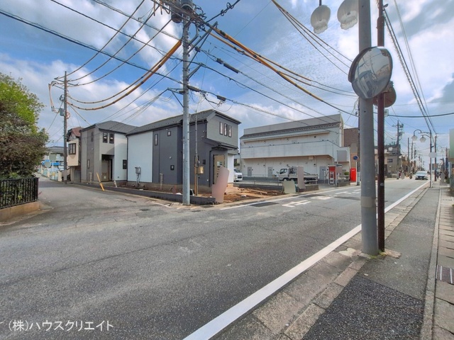 千葉県松戸市松戸新田の新築戸建て外構写真 2026年4月13日撮影