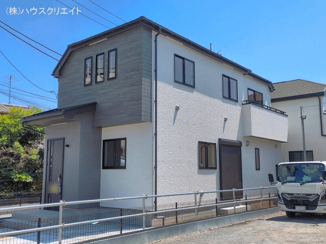 千葉県松戸市松戸新田の新築戸建て外構写真 2026年5月12日撮影