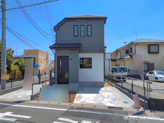 千葉県松戸市松戸新田の新築戸建て外構写真 2026年5月12日撮影