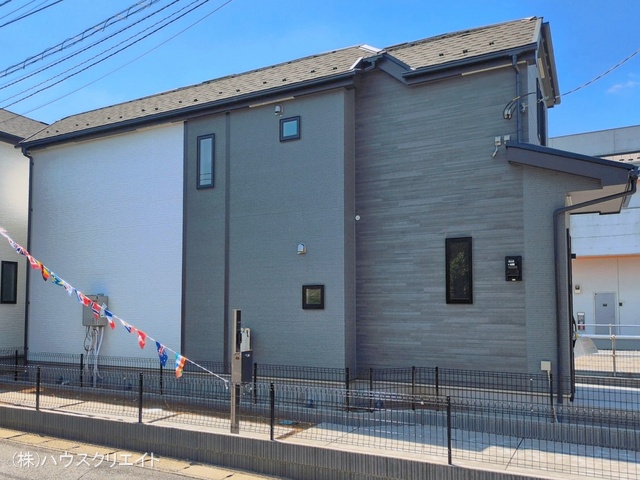 千葉県松戸市松戸新田の新築戸建て外構写真 2026年5月12日撮影