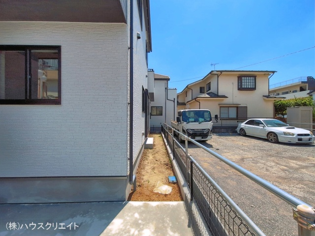 千葉県松戸市松戸新田の新築戸建て外構写真 2026年5月12日撮影