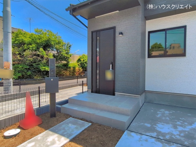 千葉県松戸市松戸新田の新築戸建て外構写真 2026年5月12日撮影