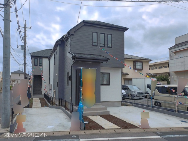 千葉県松戸市松戸新田の新築戸建て完成写真 2026年6月9日撮影