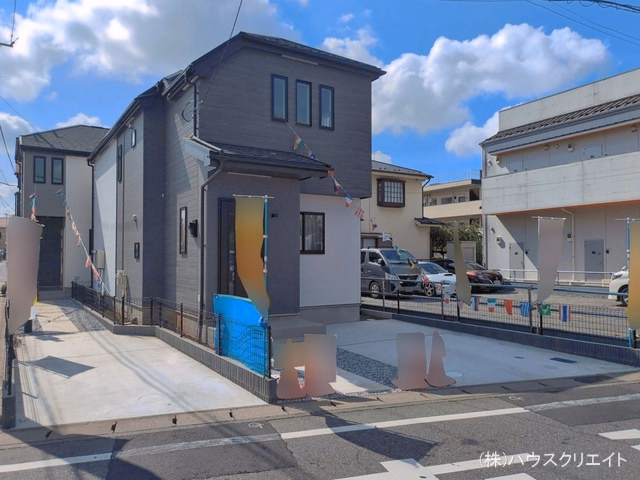 千葉県松戸市松戸新田の新築戸建て完成写真 2026年7月8日撮影