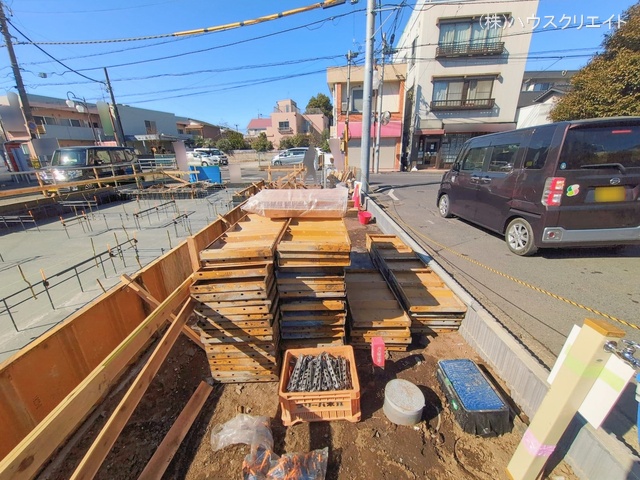千葉県松戸市松戸新田の新築戸建て基礎写真 2026年2月3日撮影