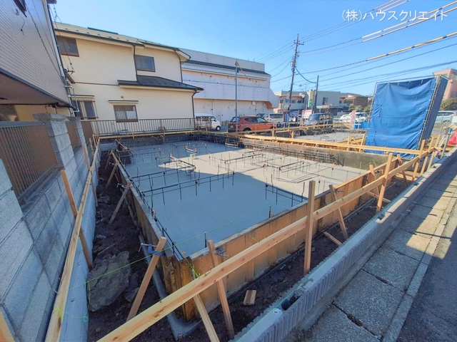 千葉県松戸市松戸新田の新築戸建て基礎写真 2026年2月3日撮影