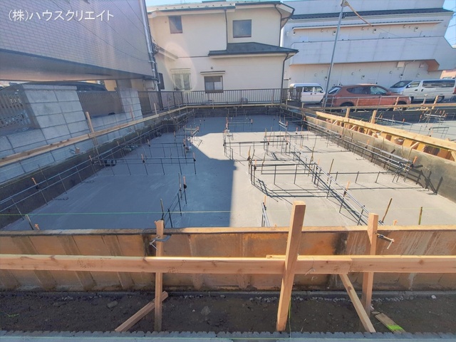 千葉県松戸市松戸新田の新築戸建て基礎写真 2026年2月3日撮影
