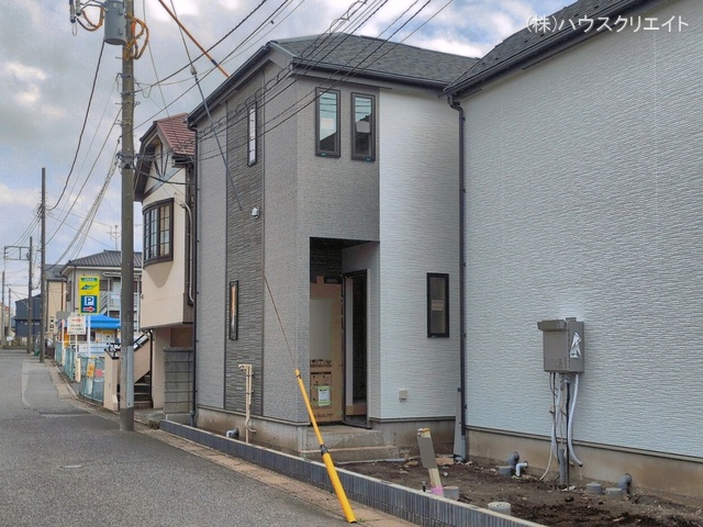 千葉県松戸市松戸新田の新築戸建て外構写真 2026年4月13日撮影