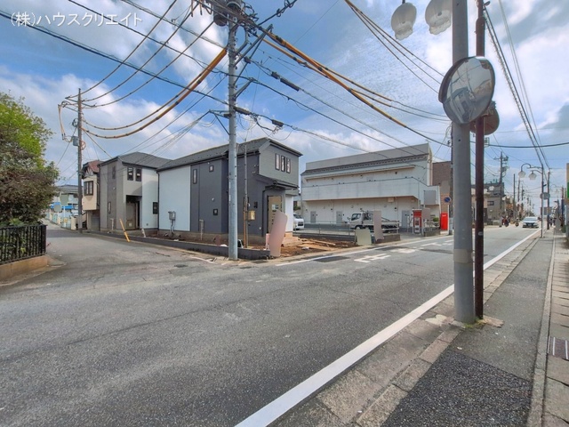 千葉県松戸市松戸新田の新築戸建て外構写真 2026年4月13日撮影