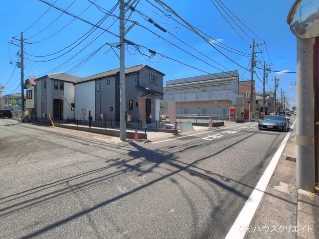 千葉県松戸市松戸新田の新築戸建て完成写真 2026年5月12日撮影